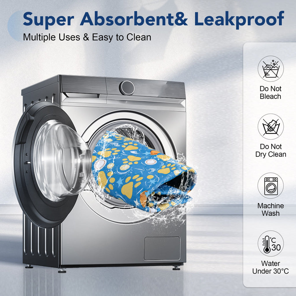 UPSKY Washable Reusable Super Absorbent Waterproof Dog Pee Pads, 2 count