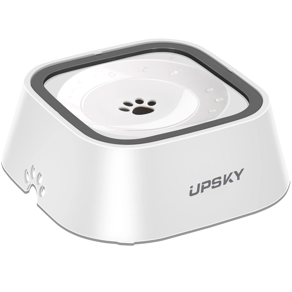 UPSKY No-Spill Pet Water Bowl, Slow Water Feeder, No-Slip Pet Water Dispenser 35oz Feeder Bowl for Dogs and Cats