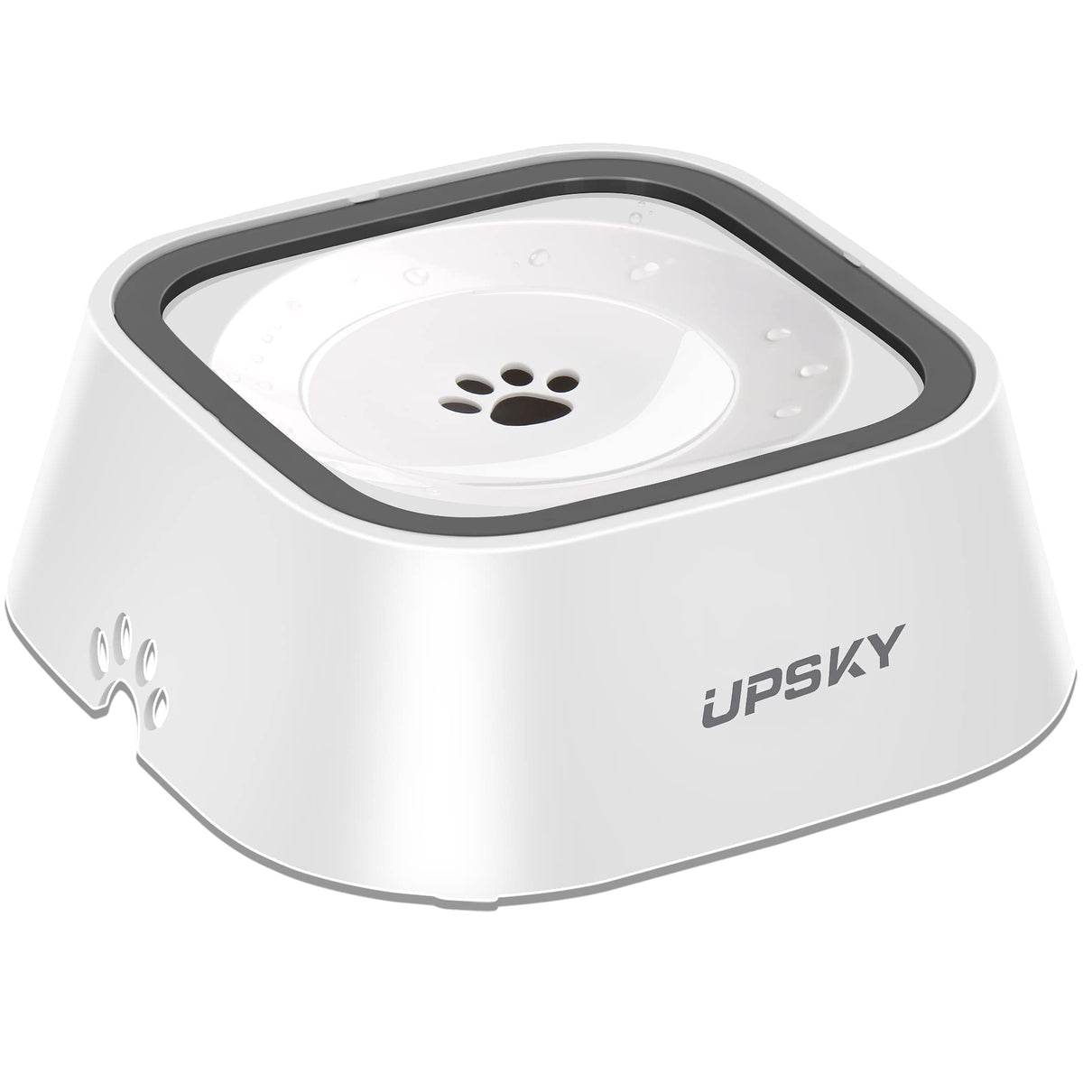 UPSKY No-Spill Pet Water Bowl, Slow Water Feeder, No-Slip Pet Water Dispenser 35oz Feeder Bowl for Dogs and Cats