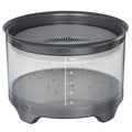 UPSKY 5.5L Dog Water Bowl,186oz Large Capacity No Spill Water Bowl for Dogs, Splash Proof Slow Water Feeder with Heightened Base, Anti-Slip Slow Drinking Pet Water Bowl for Messy Drinkers, B-Black