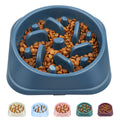 UPSKY Slow Feeder Small Dog Bowl - Anti-Slip Puzzle Bowl Feeder, Interactive Bloat Stop, Anti-Choking (12-70 lbs)