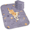 UPSKY Washable Pee Pads for Dogs 2 Pack 48” x 60” Reusable Puppy Pads Waterproof Pet Training Pads, Non-Slip Dog Mats Fast Absorbent Whelping Pads for Playpen, Potty, Crate, Bed