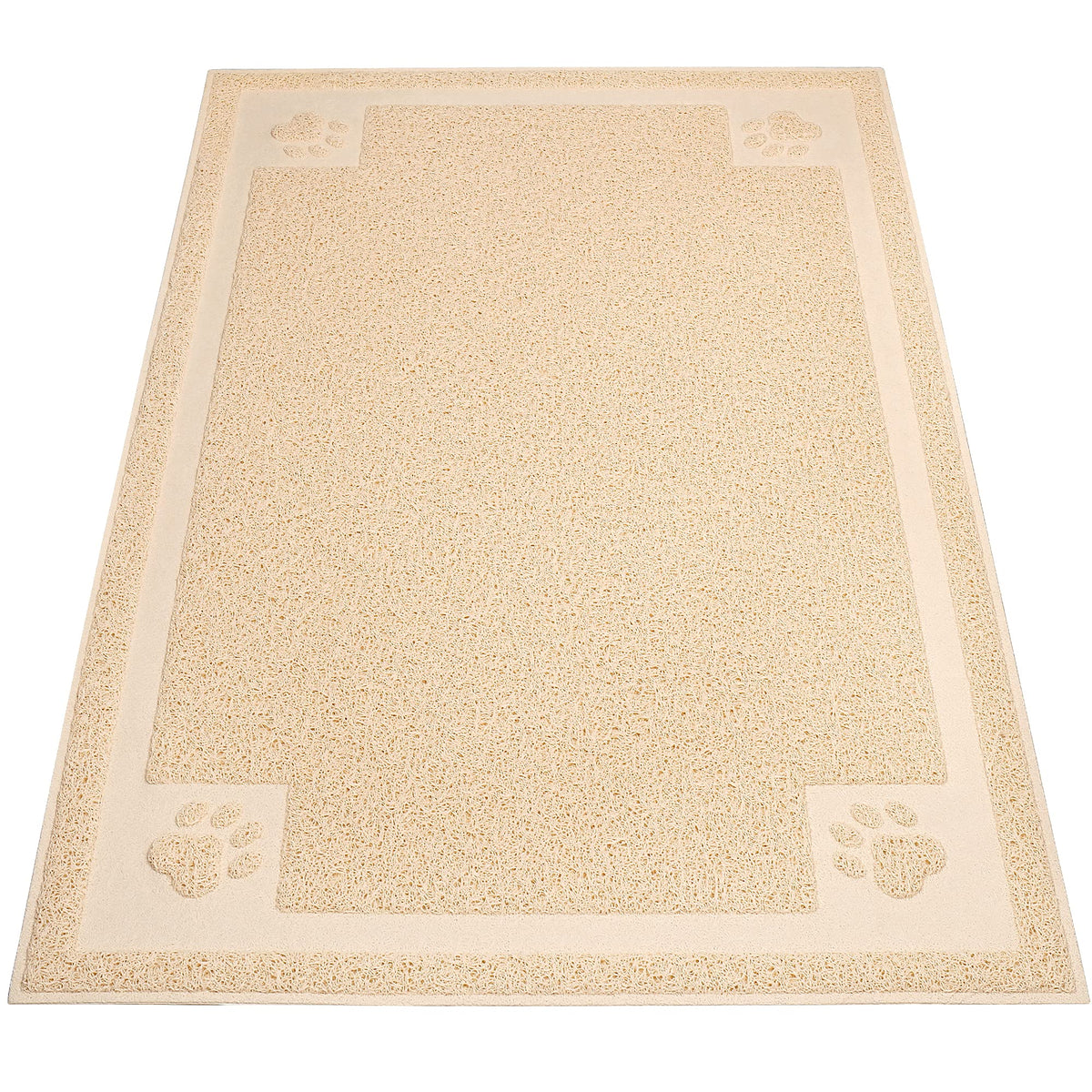 UPSKY Large Cat Litter Mat Trapper 35"×23" Traps Litter from Box and Paws Scatter Control for Litter Box Soft on Sensitive Kitty Paws Easy to Clean